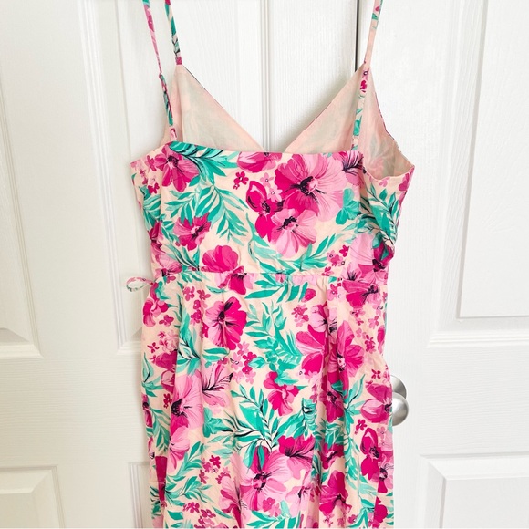 J.Crew Size 6 Floral Cotton Wrap Dress Womens - Picture 5 of 7